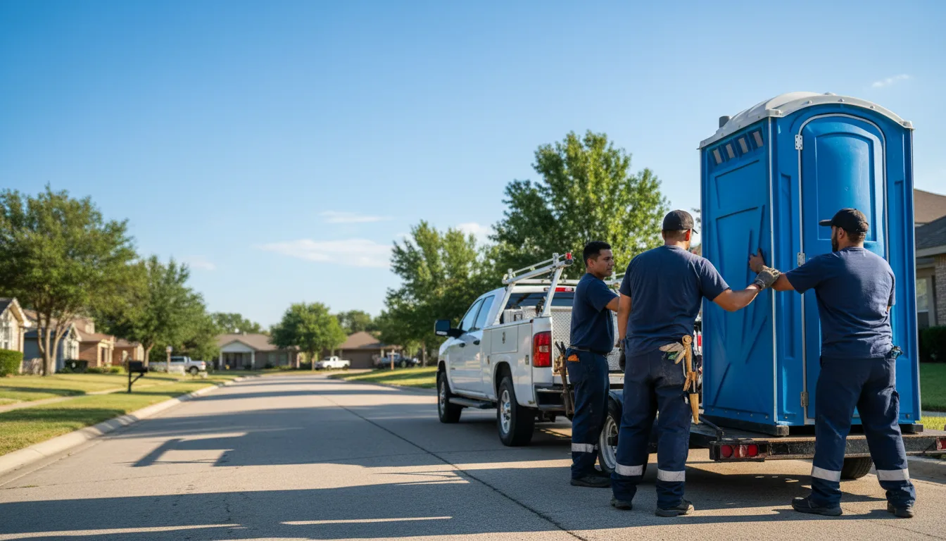Portable Toilet Rental in Wayne, OK near me